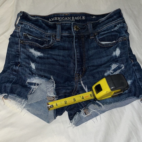 american eagle next level stretch jean shorts - Picture 4 of 5